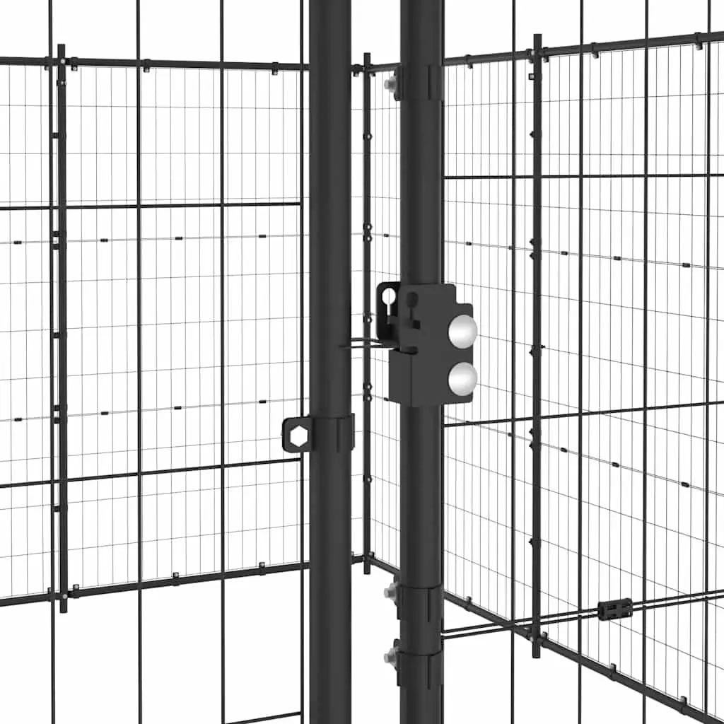 Outdoor Dog Playpen 24.2m² Steel Exercise Enclosure Safe Training Area
