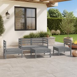 Detailed Specifications of the 5-Piece Garden Lounge Set