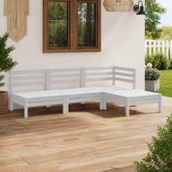 Specifications of 4 Piece Wooden Garden Lounge Set