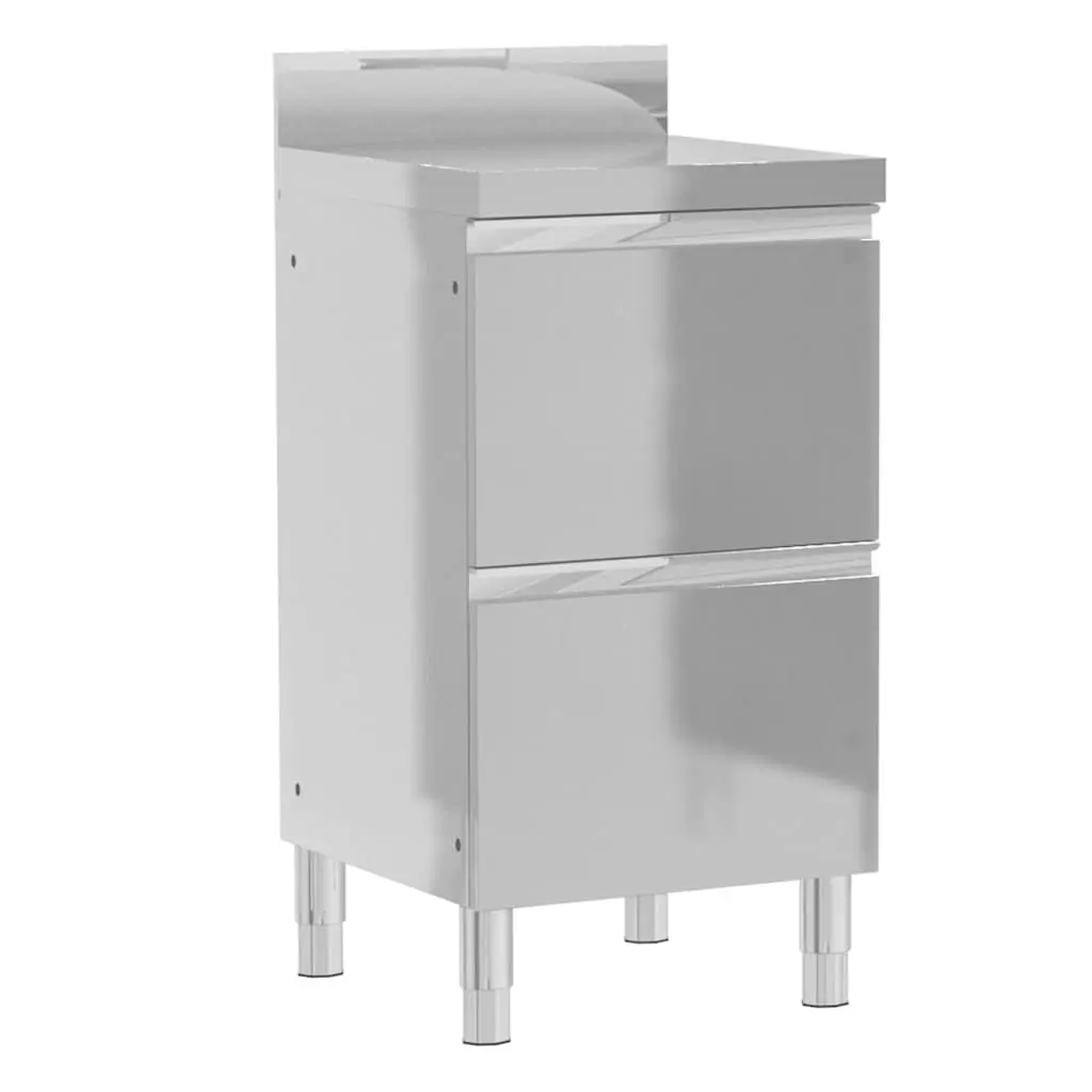 Commercial Kitchen Storage Cabinet 3 Piece Stainless Steel for Restaurant Hotel Garage