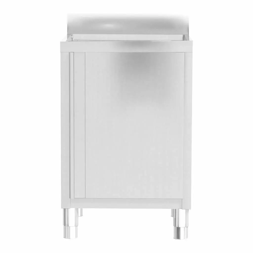 Stainless Steel Storage Cabinets for Commercial Kitchen Use Set of 2