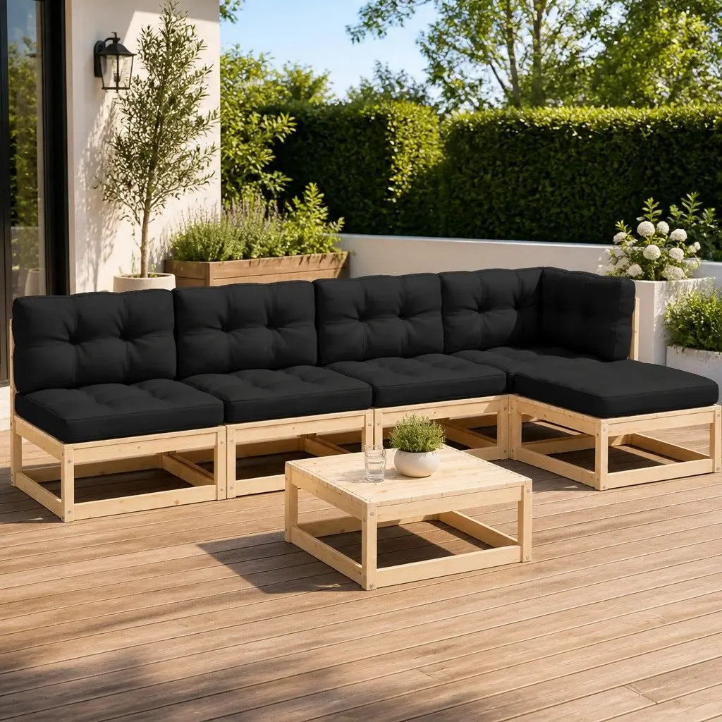 6 Piece Garden Lounge Set