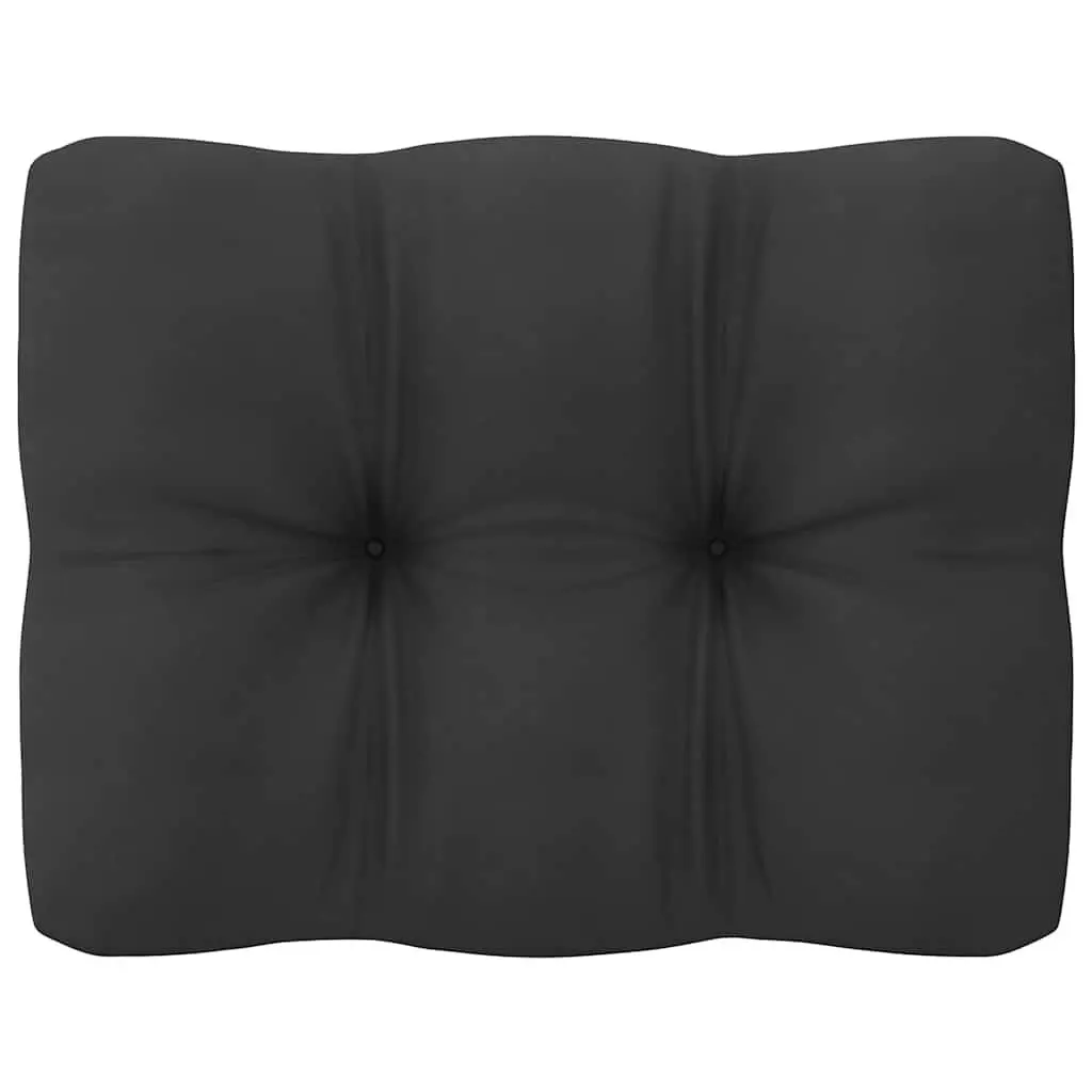 7 Piece Garden Lounge Set Outdoor Use Pinewood Sofa with Cushions