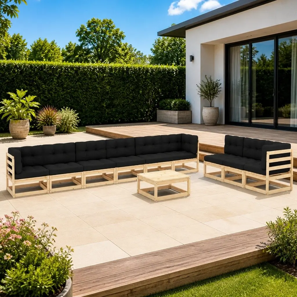 10-Piece Garden Lounge Set