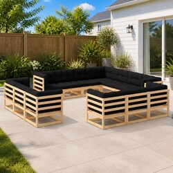 Specifications of 13-Piece Outdoor Garden Lounge Set