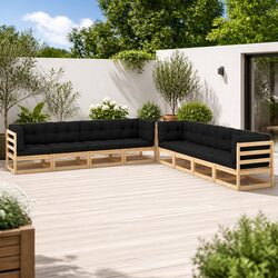 Specifications for 8 Piece Garden Lounge Set with Cushions