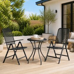 Expanded Metal 3-Piece Garden Dining Set Specifications
