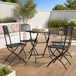 5-Piece Foldable Garden Dining Set: Specs and Features