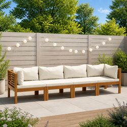 4-Seater Garden Sofa Set Specifications: Quality and Comfort