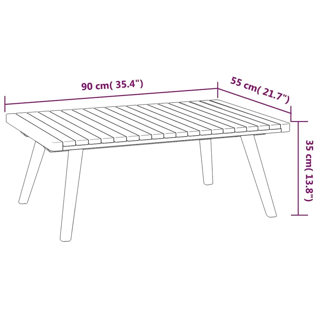 Garden Lounge Set 8 Piece Outdoor Patio Furniture Solid Wood Acacia with Cushions
