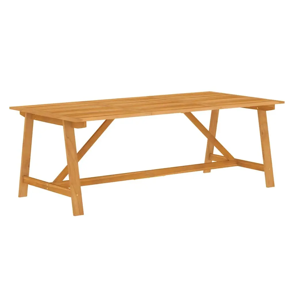 9 Piece Garden Dining Set Outdoor Patio Acacia Wood Chairs Table Furniture