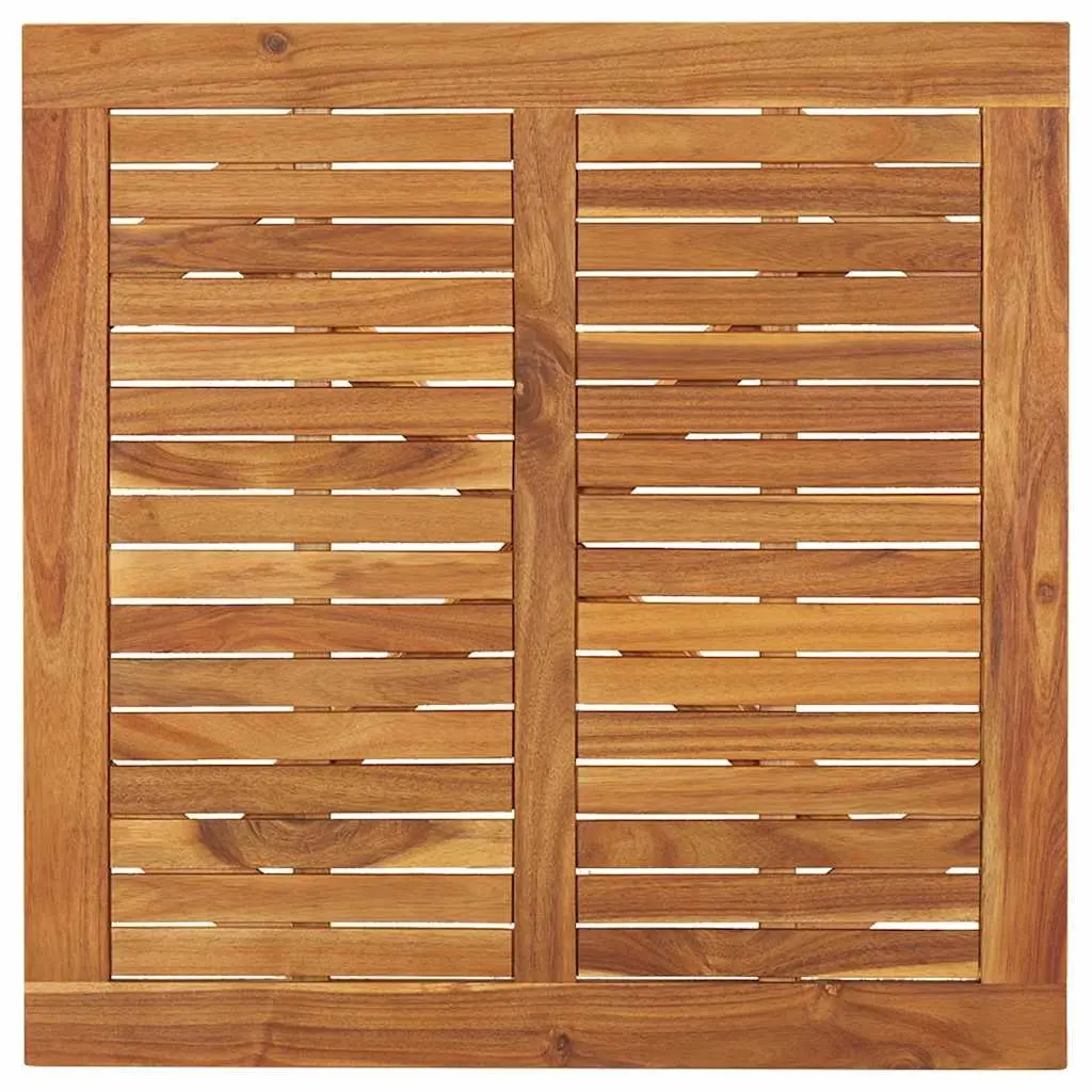 Garden Dining Set 3 Piece Outdoor Patio Solid Wood Acacia Table Chairs