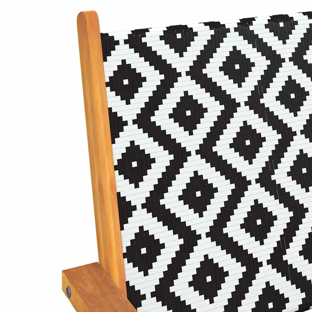 Garden Dining Set 5 Piece Outdoor Patio Furniture Solid Wood Table Chairs
