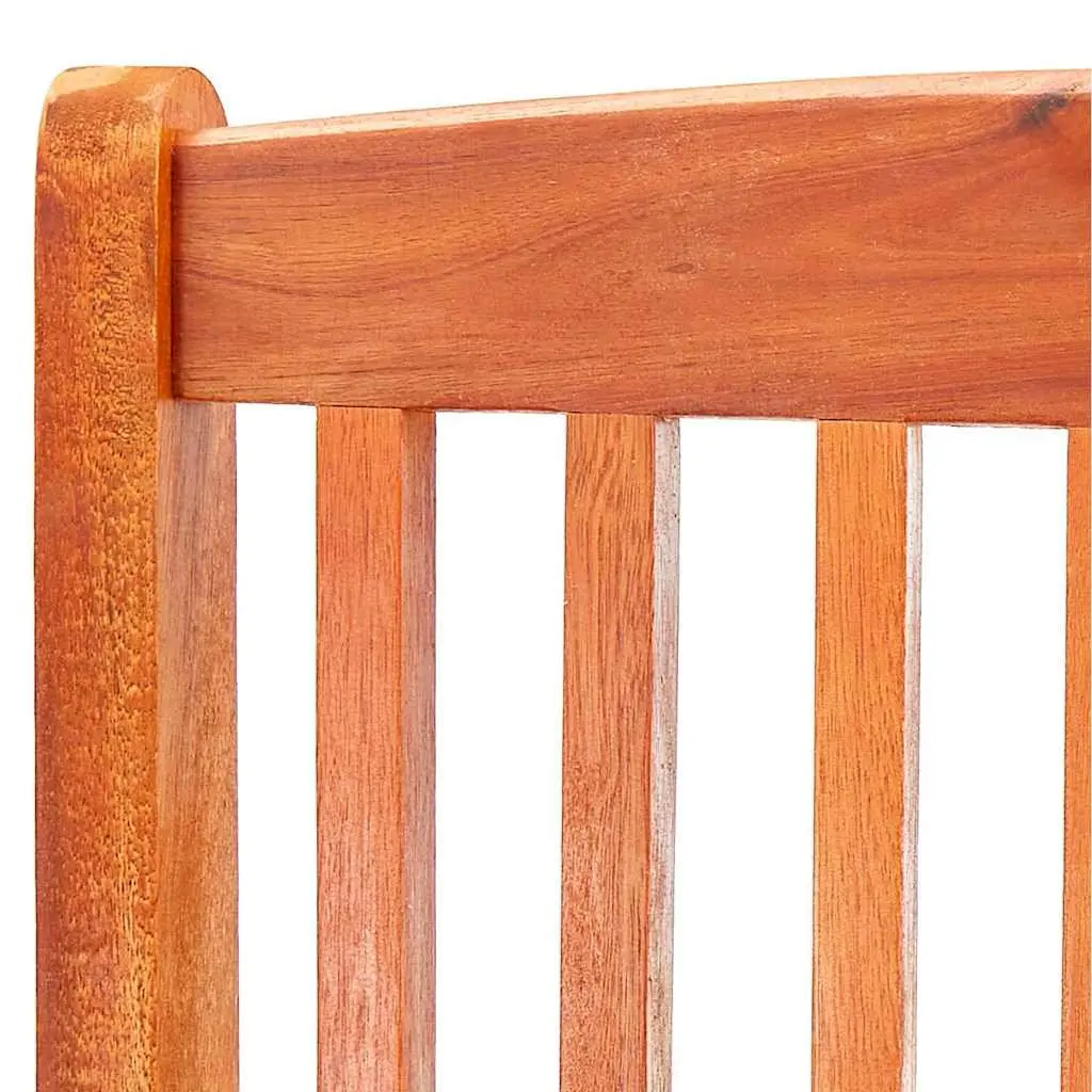 Outdoor Eucalyptus Folding Chairs Set