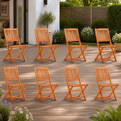 Specifications of Folding Garden Chairs – 8 Piece Set