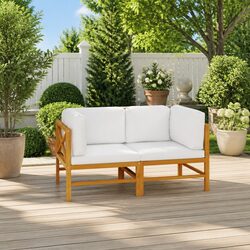 Specifications of 2-Seater Garden Sofa with Cushions
