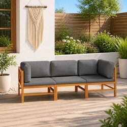 Specifications of the 3-Seater Garden Sofa in Teak Wood