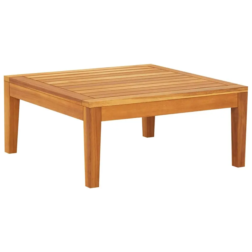 Garden Lounge Set 4 Piece Patio Furniture Outdoor Acacia Wood with Cushions
