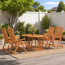 Factual Overview of 5 Piece Garden Dining Set