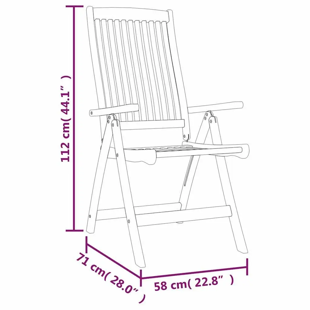5-Piece Extendable Eucalyptus Wood Dining Set