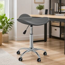 Specifications of Grey Swivel Office Chair with Wheels