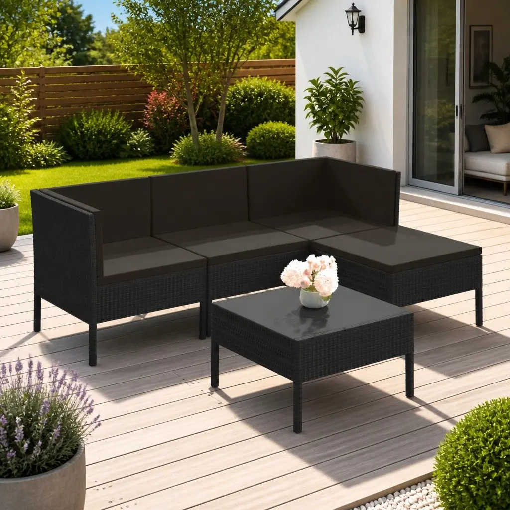 5-Piece Outdoor Patio Lounge Set