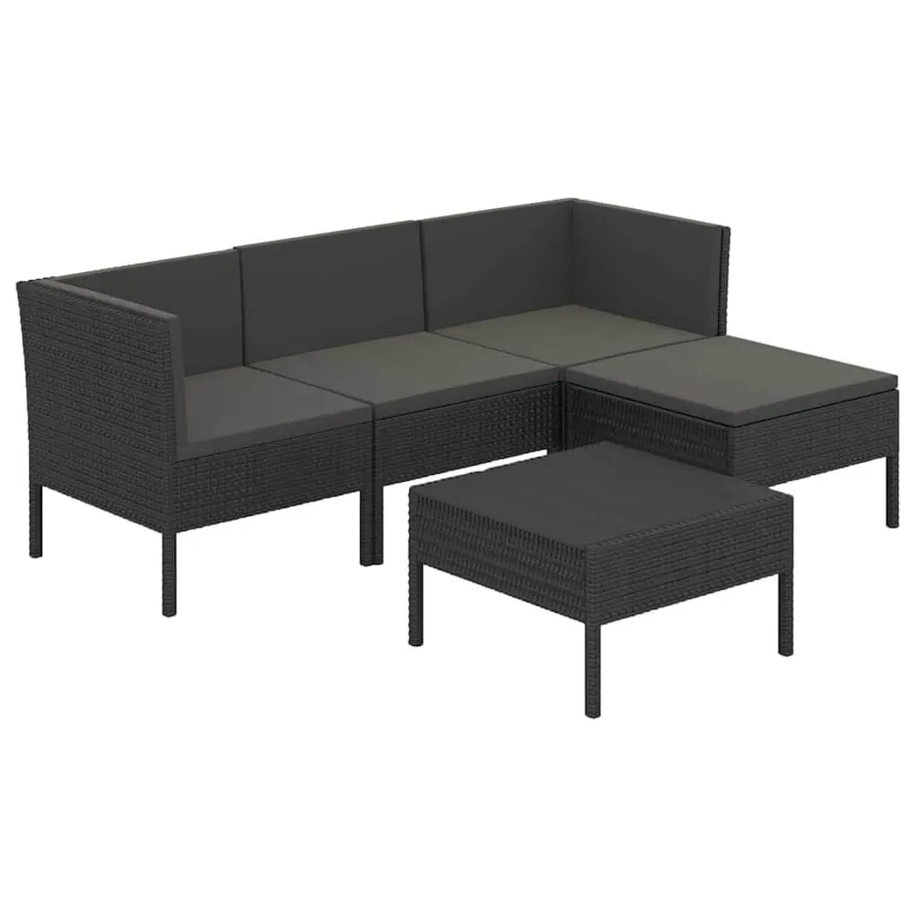 5-Piece Outdoor Patio Lounge Set
