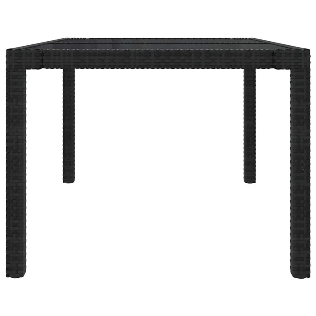 Outdoor Dining Set 5 Piece Patio Garden Furniture Black with Cushions
