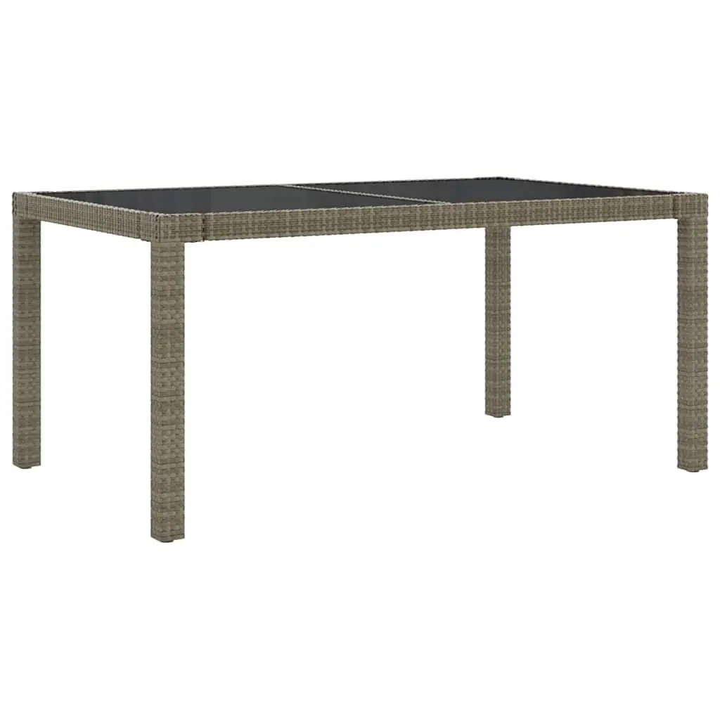 Outdoor Dining Set 5 Piece Garden Patio Furniture Steel Frame Grey Cushions