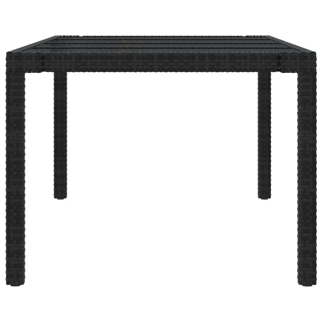 Outdoor Dining Set Garden Furniture 11 Piece Poly Rattan Grey Cushions Steel