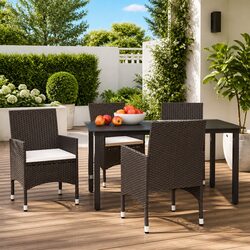 5 Piece Garden Dining Set Specifications: Quality Outdoor Furniture