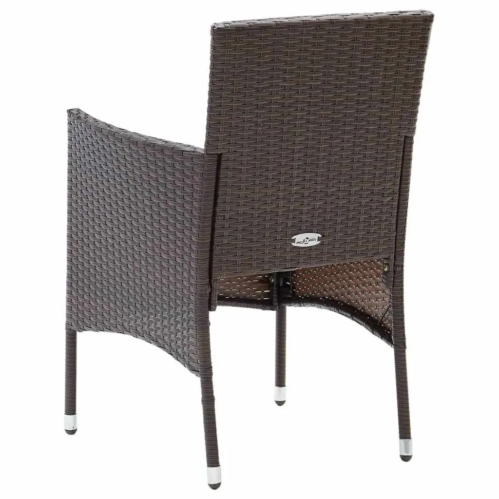 7 Piece Garden Dining Set Outdoor Patio Furniture for Balcony and Garden