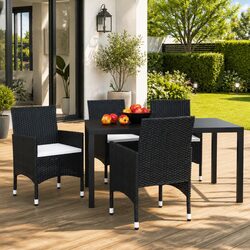 5-Piece Outdoor Dining Set: Specifications and Features