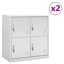 Dimensions & Specs of Grey Steel Locker Cabinets
