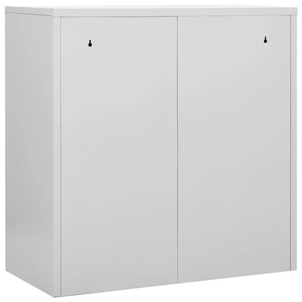 Locker Cabinet Set 5 pcs Storage Organiser Steel Lockable Office School Shoes