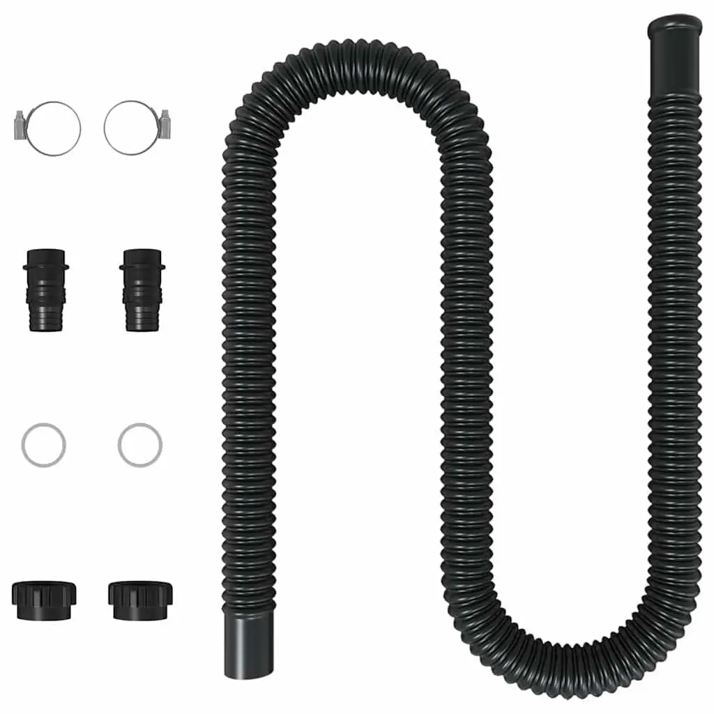Solar Pool Heater Panels Set Above Ground Pool 110x65cm 3 Piece