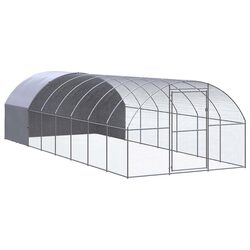 Specifications of Outdoor Chicken Coop 3x8x2m Galvanised Steel