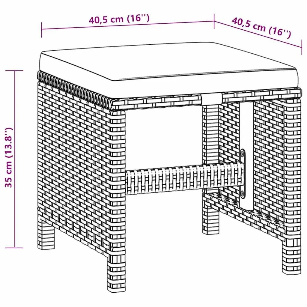 5 Piece Outdoor Dining Set with Acacia Wood Table