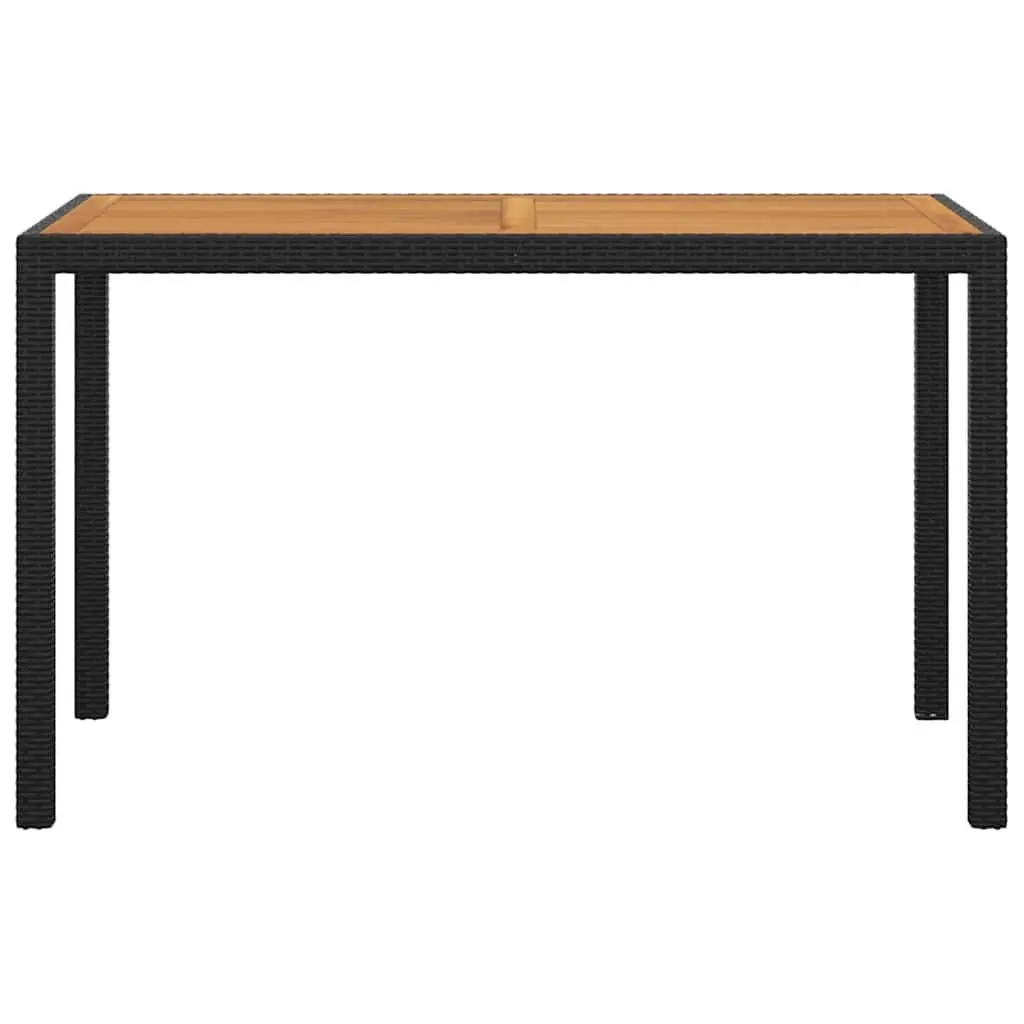 5 Piece Outdoor Dining Set with Acacia Wood Table