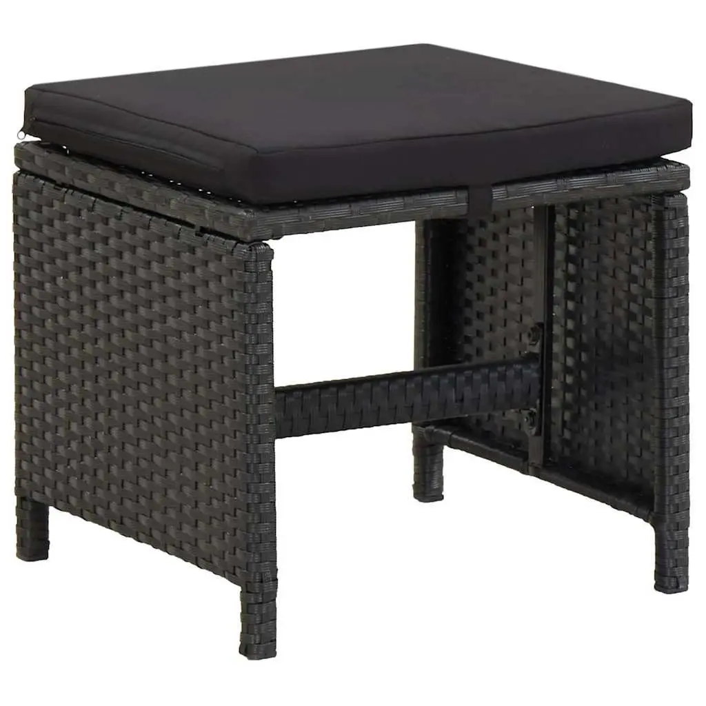 5 Piece Outdoor Dining Set with Acacia Wood Table