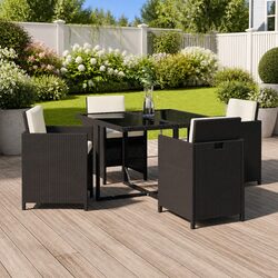 5 Piece Outdoor Dining Set: Specs and Details
