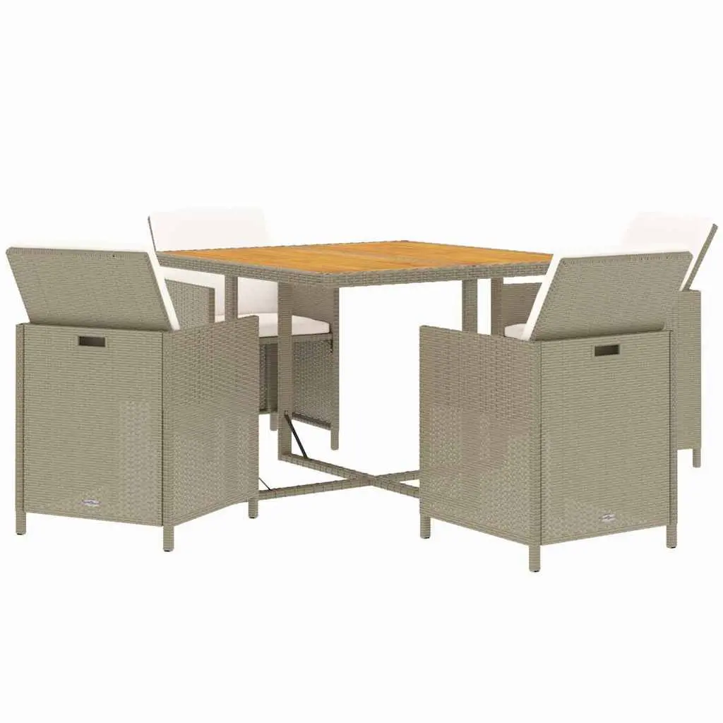 5 Piece Outdoor Garden Dining Set