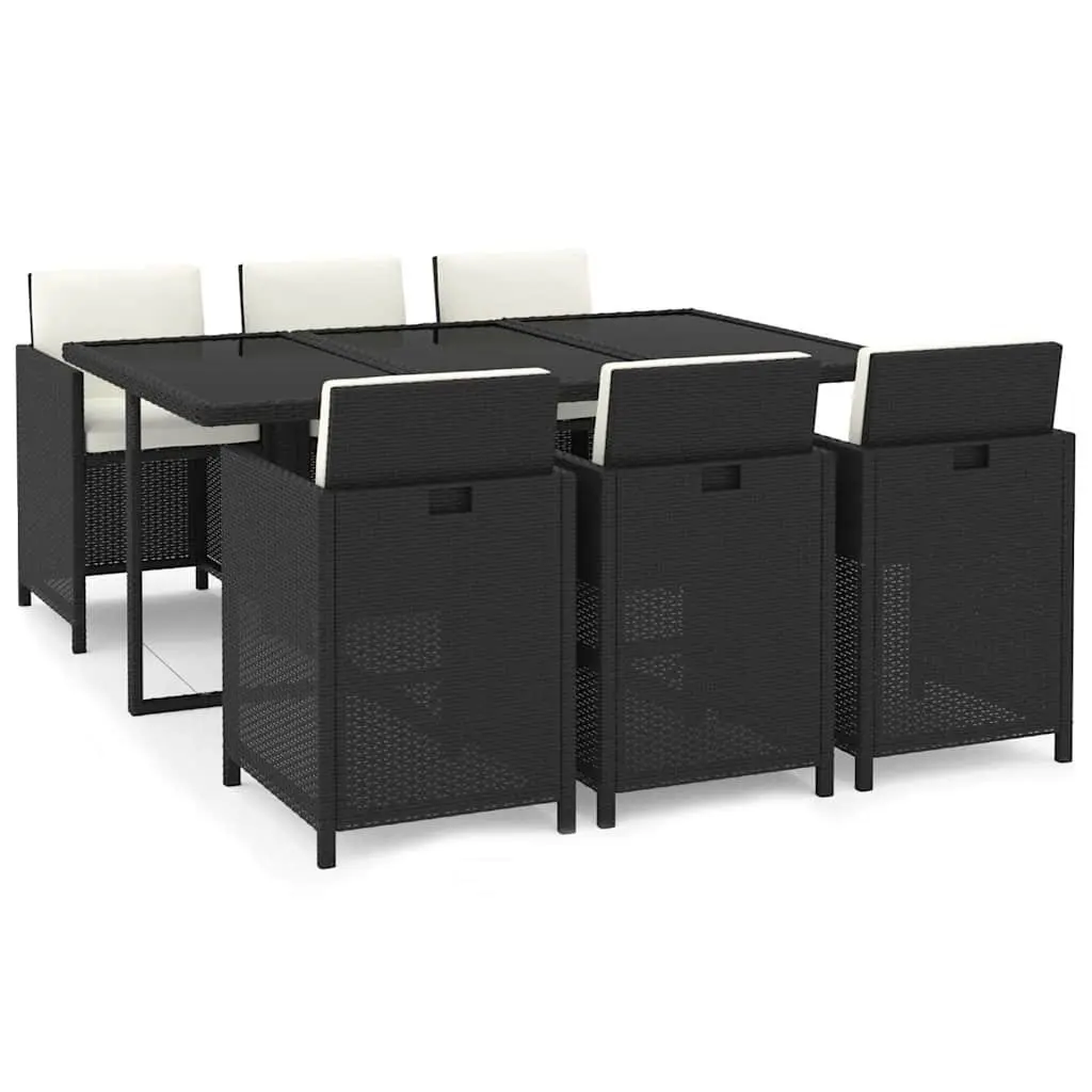 7 Piece Garden Dining Set Outdoor Patio Furniture Cushions