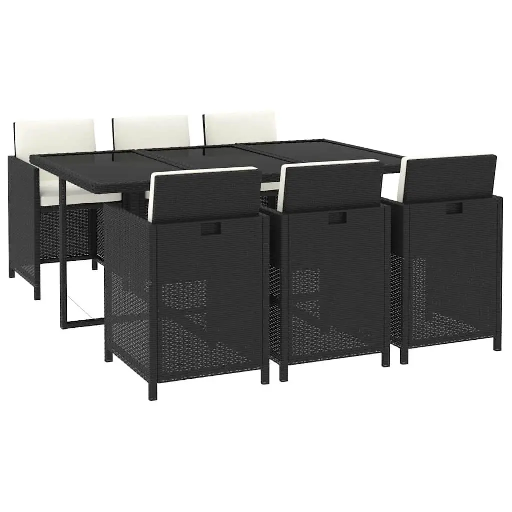7 Piece Garden Dining Set Outdoor Patio Furniture Cushions
