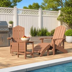 Adirondack Chair Set: Specifications and Features