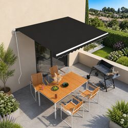 Specifications of 450x300cm Retractable Awning Anthracite