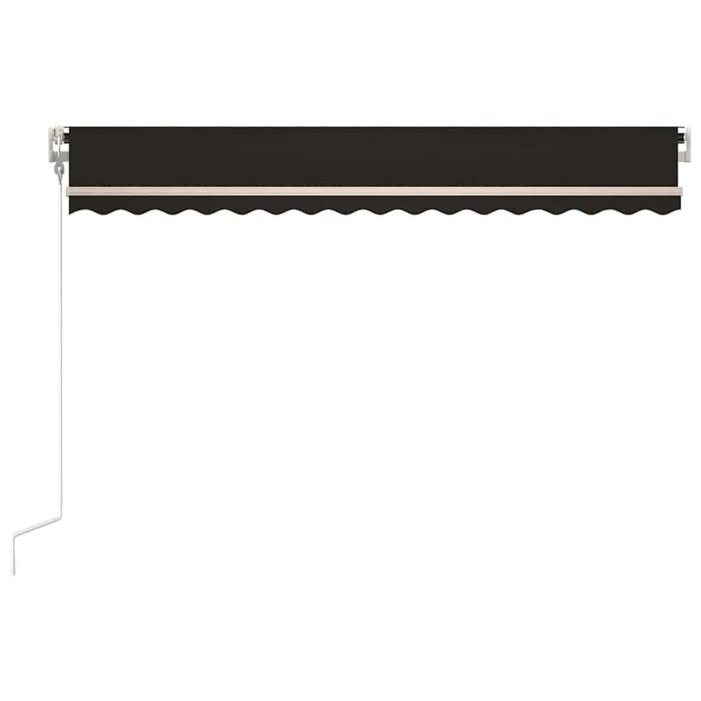 450x300cm Retractable Awning Anthracite