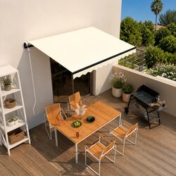 300x250 cm Automatic Retractable Awning for Patio