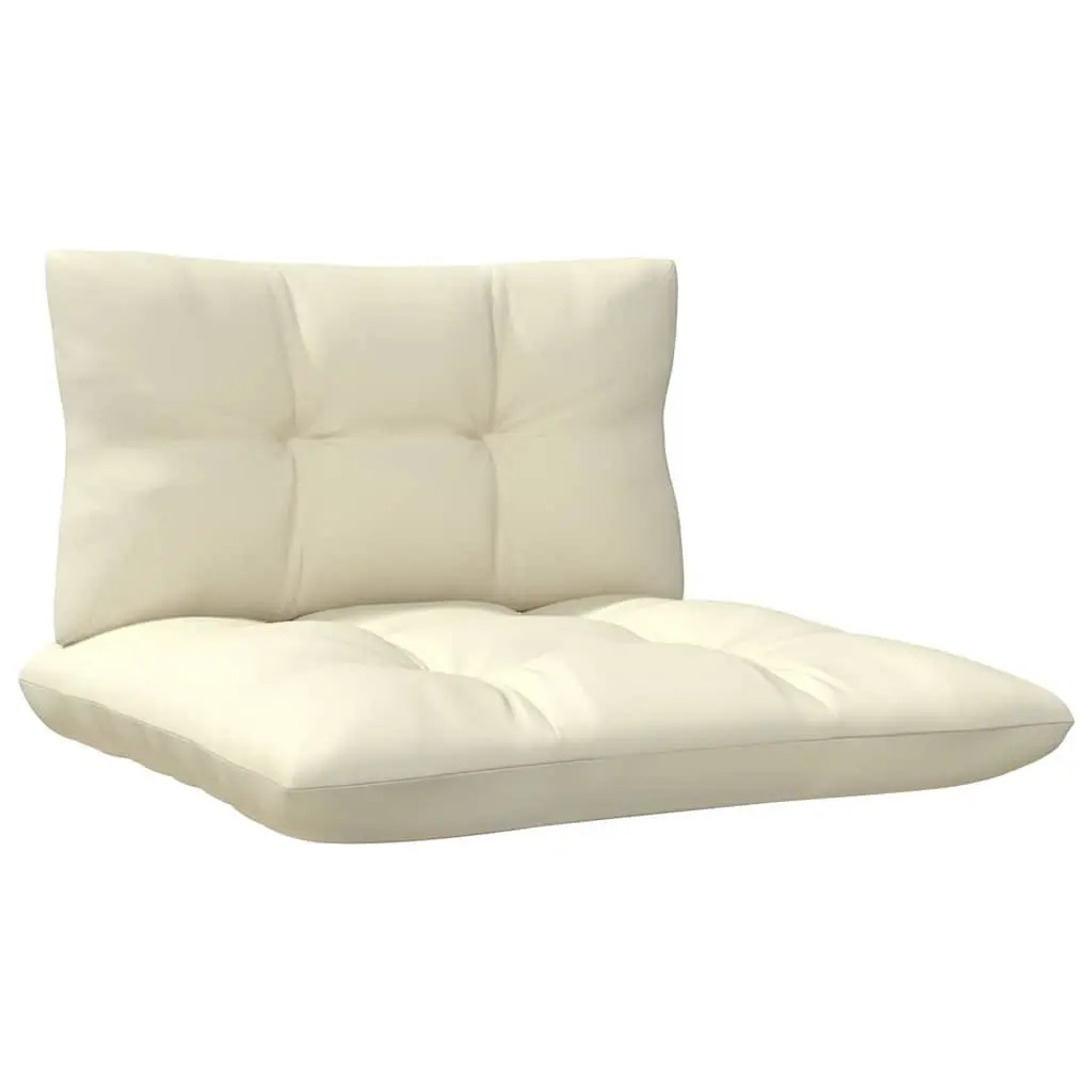 Garden Lounge Set Outdoor Furniture 5 Piece Patio Seating with Cream Cushions