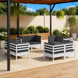 8-Piece Outdoor Lounge Set Specifications and Features